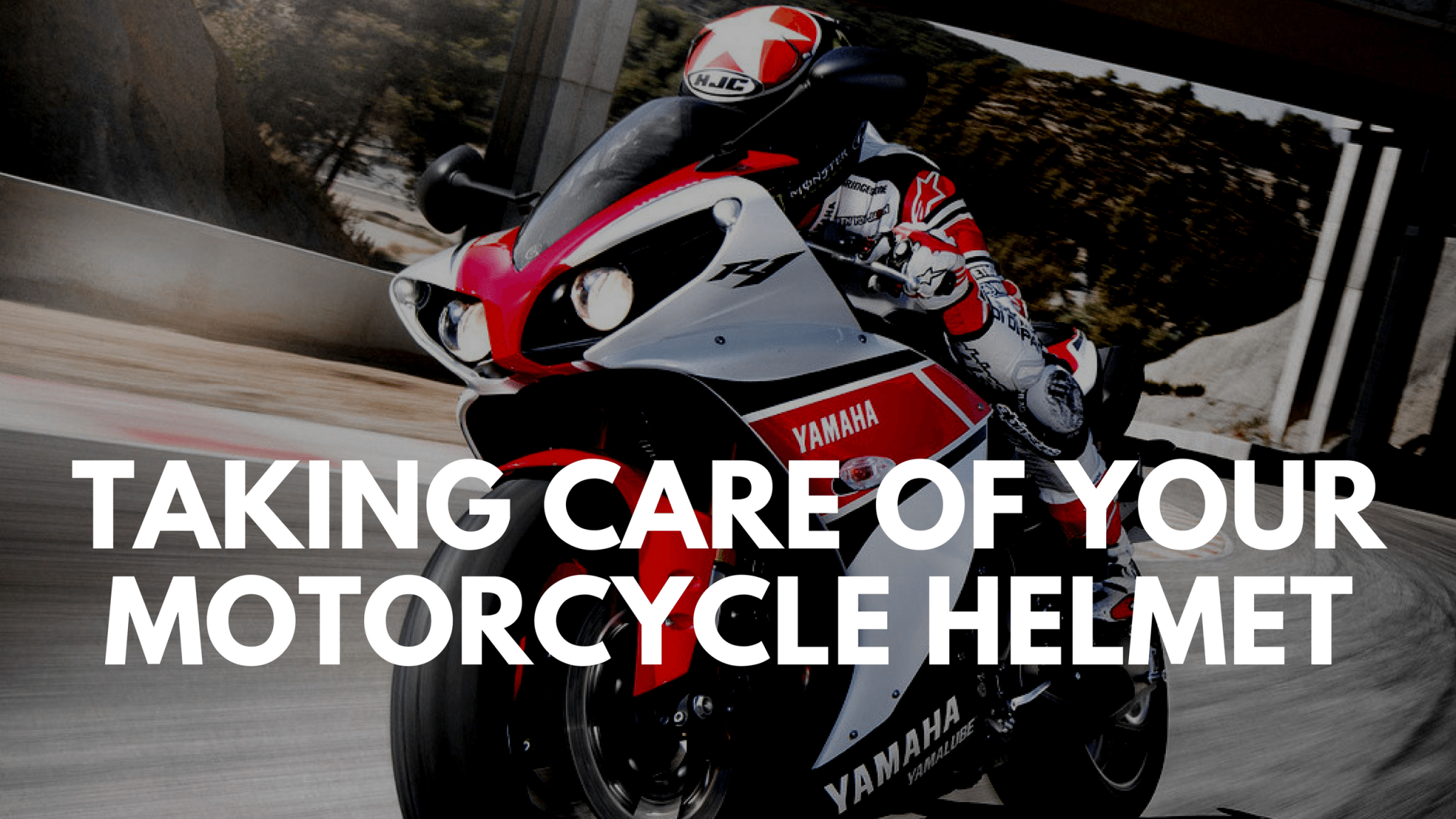 taking care of your motorcycle helmet